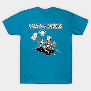Drawing retro Vintage 80s and 90s funny Climb a Mountain Peak T-Shirt